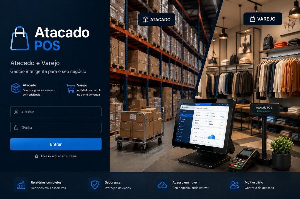 Atacado e varejo — ponto de venda